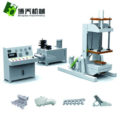 Cina Mesin Gravity Die Casting Otomatis PLC Untuk Aluminium Alloy Holder / Intake Manifold pemasok